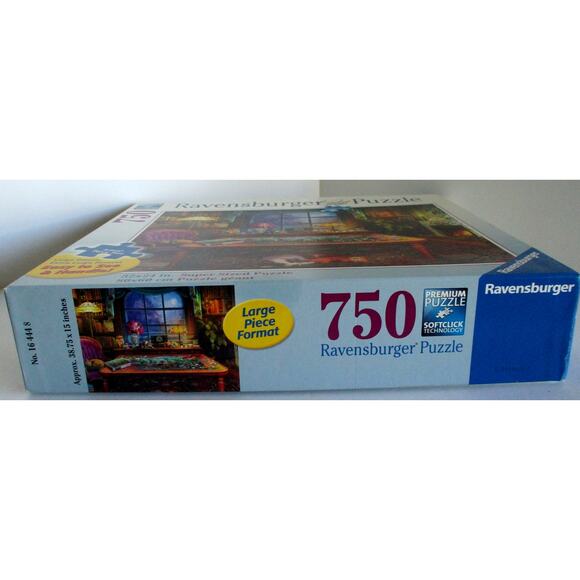 Ravensburger 750Pc. Jigsaw Puzzle # 164448 Puzzlers Place Large Pieces - Picture 2 of 6